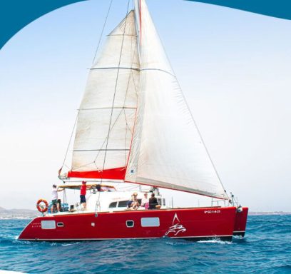 Catamarán Freed Bird Isla de Lobos Fuerteventura